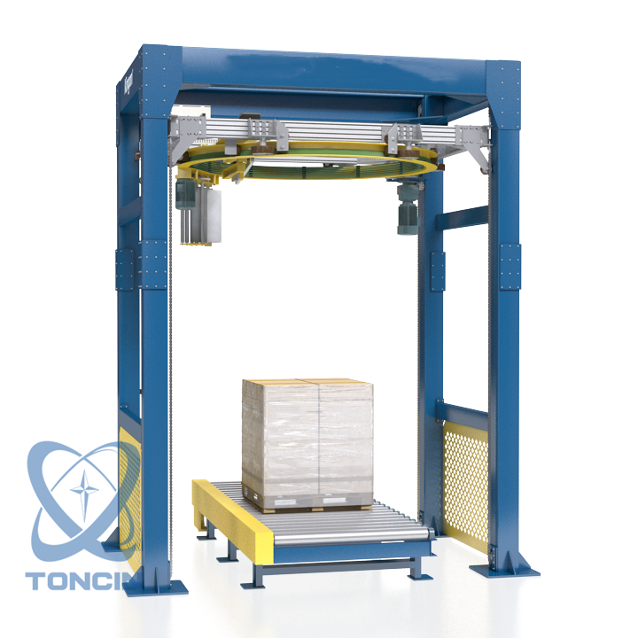 Orbital Pre Stretch 300% Stretch Wrapping Machine for Logistics Package