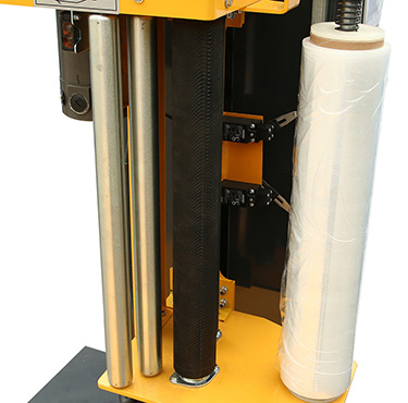 带输送系统的自动旋转臂包装机/转盘拉伸薄膜包装机